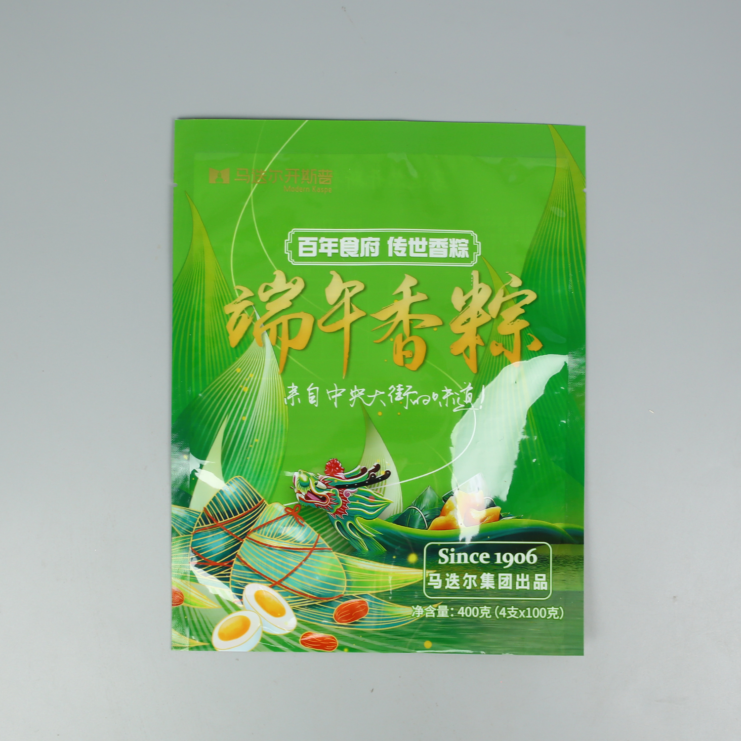 400g馬迭爾端午香粽+亮面塑料復(fù)合